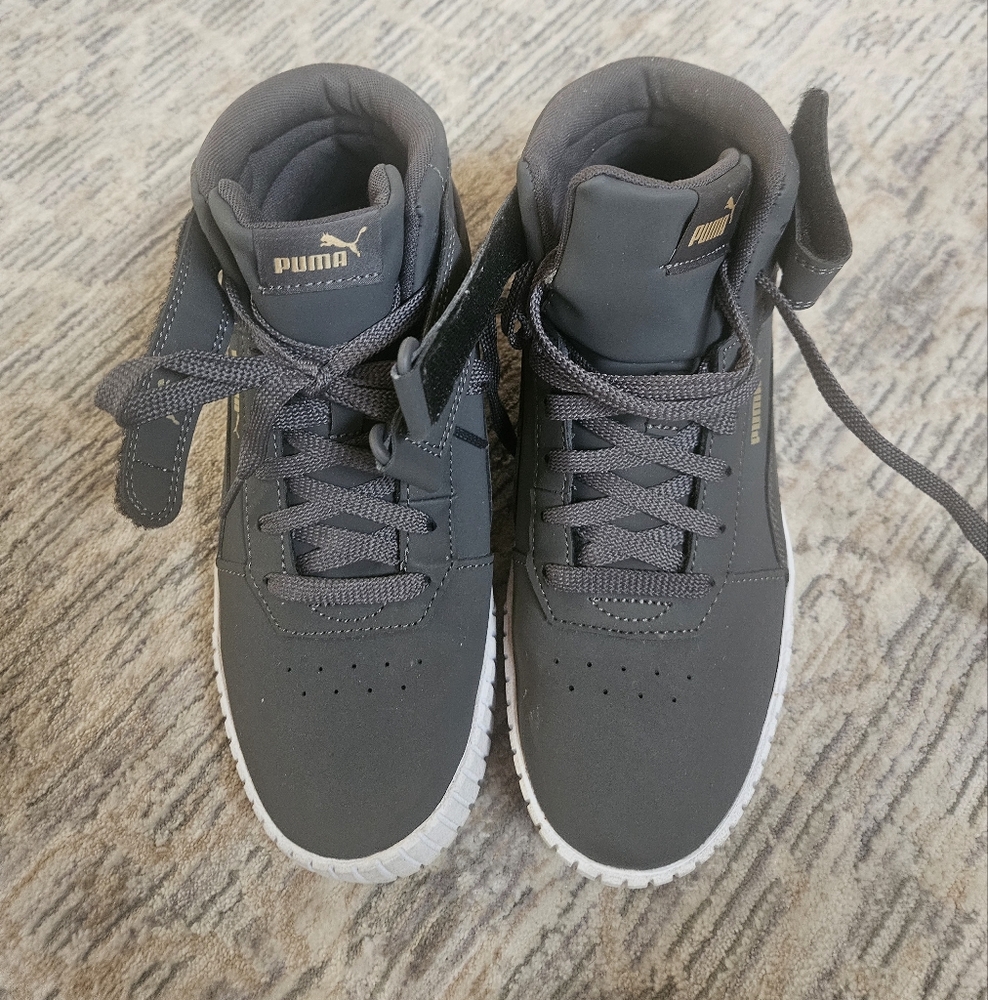 Puma Women's High-Top Sneakers - Black